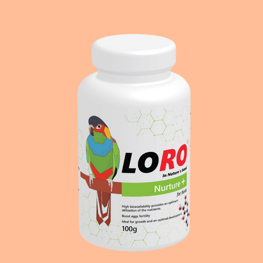 Loro Nurture+ – Premium Vitamin Supplements for Bird Health