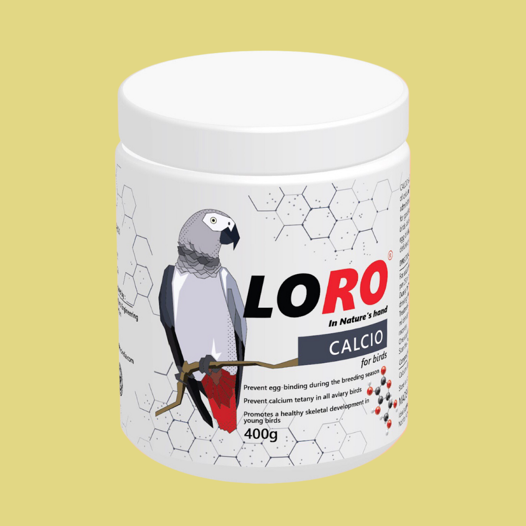 Loro Calico – Water-Soluble Calcium Supplement for Birds
